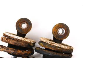 Polaris - 02 Polaris Sportsman 700 4x4 Rear Shocks Suspension - Image 5