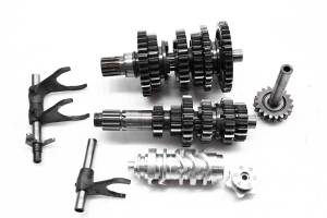 08 Polaris Outlaw 450 S Transmission Shift Forks & Drum For Parts