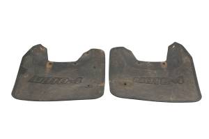 Yamaha - 87 Yamaha Champ 100 Front Fender Mud Flaps Guards YFM100 - Image 2