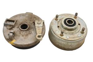 Yamaha - 87 Yamaha Champ 100 Front Right Brake Drum Assembly YFM100 - Image 3