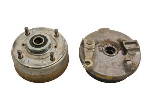 Yamaha - 87 Yamaha Champ 100 Front Left Brake Drum Assembly YFM100 - Image 3