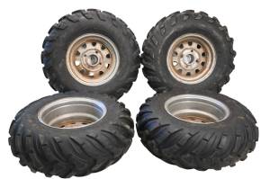 ITP - 03 Suzuki Vinson 500 4x4 Front & Rear Wheels Rims & Tires 4/110 25X8-12 25X10-12 Cst ITP LTA500F - Image 2