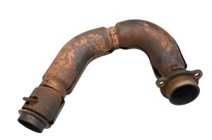 Polaris - 14 Polaris Ranger Crew 570 4x4 Front Header Exhaust Head Pipe - Image 3