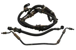 14 Honda TRX450ER Front Brake Lines