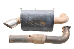 17 Polaris RZR XP Turbo Muffler & Exhaust Pipe Evolution - Image 1