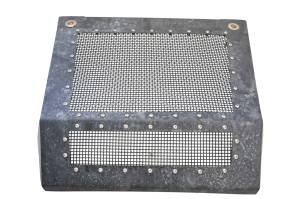 17 Polaris RZR XP Turbo Mesh Front Hood Grille & Winch Bumper Kit Rogue - Image 5