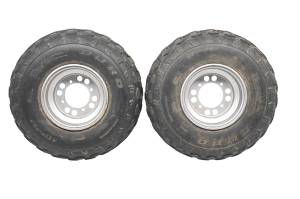 Can-Am - 10 Can-Am DS90 Front Wheels Rims & Tires 19X7-8 4/110 - Image 1