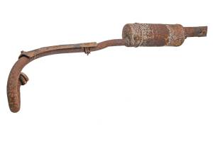 84 Suzuki Quadrunner 185 2x4 Muffler Exhaust Pipe LT185