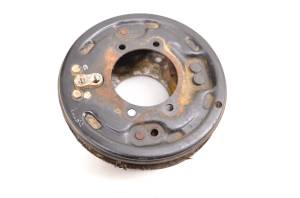 Suzuki - 92 Suzuki Quadrunner 250 2x4 Front Left Brake Drum & Plate LTF250 - Image 2