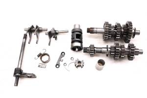 81 Suzuki GN400 X Transmission Shift Forks & Drum