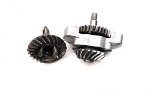 00 Yamaha Grizzly 600 4x4 Transmission Bevel Gears Output Shaft YFM600F