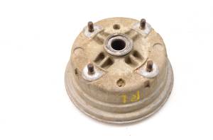 86 Kawasaki Bayou 300 2x4 Rear Left Brake Drum KLF300