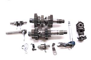 03 Kawasaki KLR650 Transmission Shift Forks & Drum
