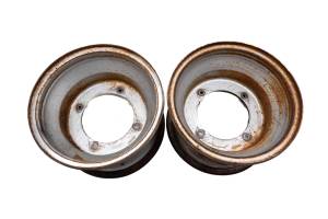 Yamaha - 89 Yamaha Moto-4 200 2x4 Front Wheels Rims 10X6 4/156 YFM200 - Image 3