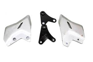 Kawasaki - 19 Kawasaki Ninja 650 ABS Heel Guard Covers & Foot Rest Bracket Support Plates EX650K - Image 2