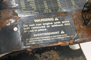 Arctic Cat - 84 Arctic Cat El Tigre 6000 Clutch Belt Guard 115.92" - Image 3