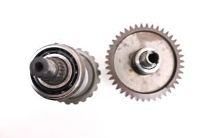 Arctic Cat - 02 Arctic Cat 375 4x4 Transmission Bevel Gears Output Shaft - Image 3