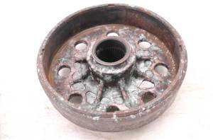 Kawasaki - 00 Kawasaki Prairie 300 2x4 Rear Brake Panel & Drum KVF300 - Image 5