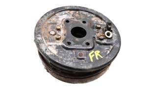 Honda - 84 Honda Fourtrax 200 2x4 Front Right Brake Drum Assembly TRX200 - Image 2