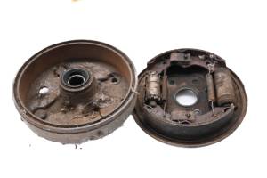 Honda - 84 Honda Fourtrax 200 2x4 Front Left Brake Drum Assembly TRX200 - Image 4