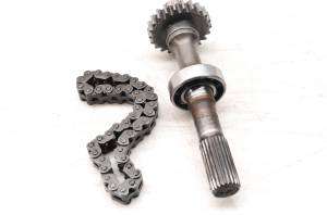 Polaris - 03 Polaris Sportsman 600 4x4 Transmission Output Shaft & Chain - Image 2