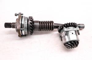 04 Kawasaki KFX700 2x4 Transmission Bevel Gears Output Shaft KSV700