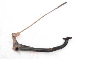 01 Yamaha Badger 80 2x4 Rear Brake Rod & Pedal YFM80N