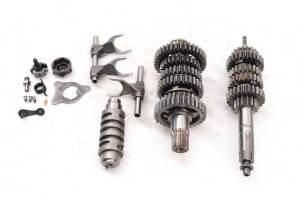 14 Aprilia Shiver 750 Transmission Shift Forks & Drum