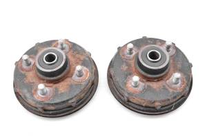 08 Suzuki Quadsport 90 2x4 Front Wheel Hub Drums Left & Right LTZ90