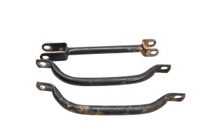 01 Kawasaki Bayou 220 2x4 Rear Suspension Brackets Mounts KLF220