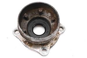 01 Kawasaki Bayou 220 2x4 Rear Bevel Gear Bearing Cover KLF220