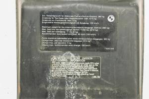 BMW - 02 BMW F650GS ABS Rear Wheel Cover Mud Guard - Image 2