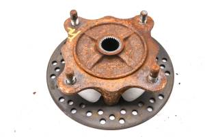 16 Kawasaki Mule Pro-DXT EPS 4x4 Front Wheel Hub & Rotor Left Right KAF1000