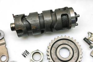 Honda - 90 Honda XR80R Transmission Shift Forks & Drum - Image 4