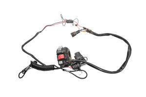 09 Yamaha YFZ450R Headlight Start Switch & Pull Kill Switch