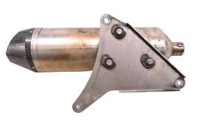 12 Vespa GTV300 IE Muffler & Header Exhaust Head Pipe Malossi - Image 6