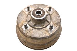 00 Kawasaki Bayou 220 2x4 Front Right Brake Drum Assembly KLF220