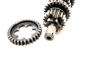 Kawasaki - 73 Kawasaki 175 F7-B Transmission Shift Forks & Drum For Parts - Image 4