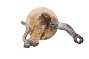 86 Honda Fourtrax 125 2x4 Front Right Brake Drum Spindle TRX125
