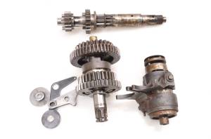 71 Suzuki Trail Hopper 50 Transmission Shift Forks & Drum MT50 For Parts