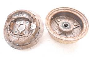 Kawasaki - 02 Kawasaki Bayou 220 2x4 Front Right Brake Drum Assembly KLF220 - Image 3