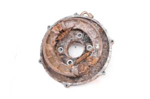 Kawasaki - 98 Kawasaki Prairie 400 4x4 Rear Brake Drum Panel KVF400 For Parts - Image 1