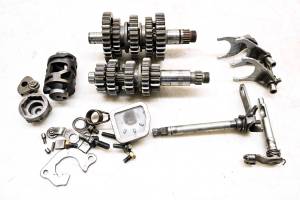 02 Yamaha YZ250F Transmission Shift Forks & Drum