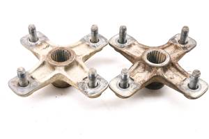 01 Yamaha Raptor 660 2x4 Rear Wheel Hubs Left & Right YFM660R