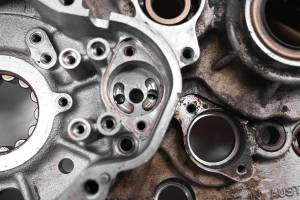 Polaris - 08 Polaris Outlaw 525 IRS Crankcase Center Crank Case - Image 9