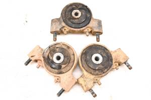 16 Polaris Ranger 1000 Crew Diesel Engine & Gear Case Brackets Mounts