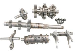 09 Yamaha Grizzly 700 4x4 EPS Transmission Shift Forks & Drum YFM700F