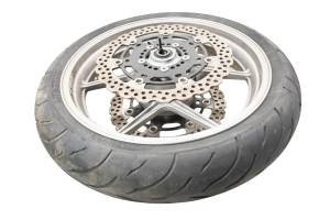 Kawasaki - 09 Kawasaki Versys 650 Front Wheel Rim & Tire LE650A - Image 2