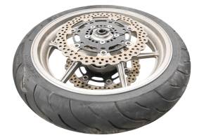 Kawasaki - 09 Kawasaki Versys 650 Front Wheel Rim & Tire LE650A - Image 4