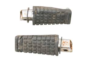 00 Kawasaki Ninja 500 Front Driver Rider Foot Pegs Left & Right EX500